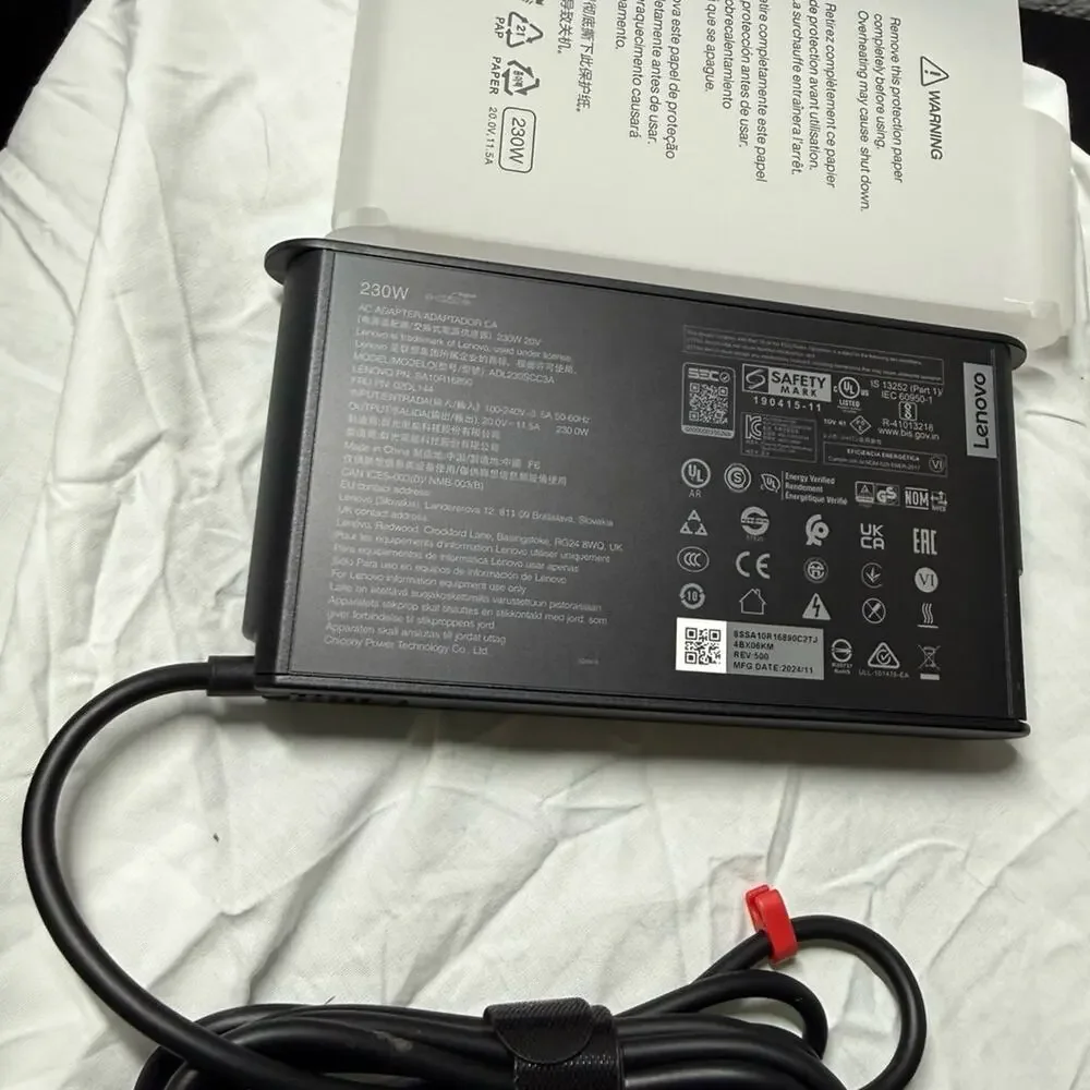 Original 230W ADL230SCC3A ADL230SLC3A AC ADAPTER for Lenovo Legion 5 15IMH05H